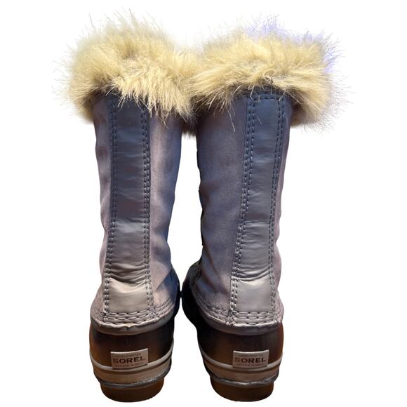 SOREL JOAN OF ARC Women's Size 7 Waterproof Snow Rain Boots Quarry - Picture 4 of 12